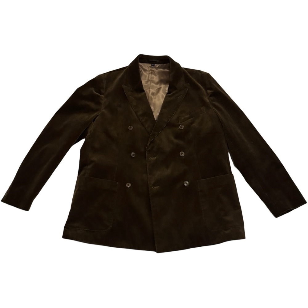 J Crew dark green corduroy blazer. NWT. Made of premium Italian fabric.